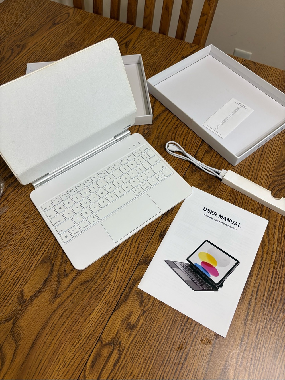 iPad Wireless Magnetic Keyboard - NEW IN BOX - Unopened - iPad OS 13 & Newer